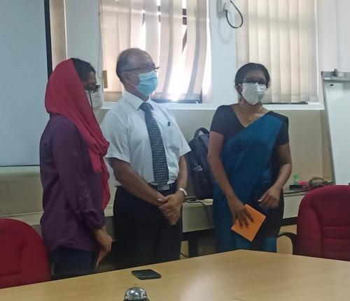 Fairwell to Dr Nazrin and Dr Sumudu Senior Regisrars NPTCCD