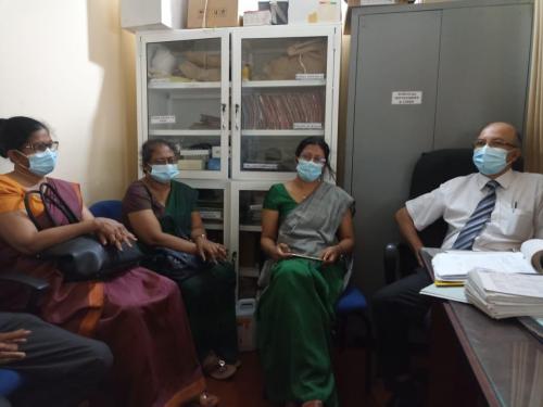 Supervision Colombo Central Chest Clinic